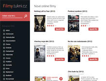 Tablet Screenshot of filmy.tukni.cz